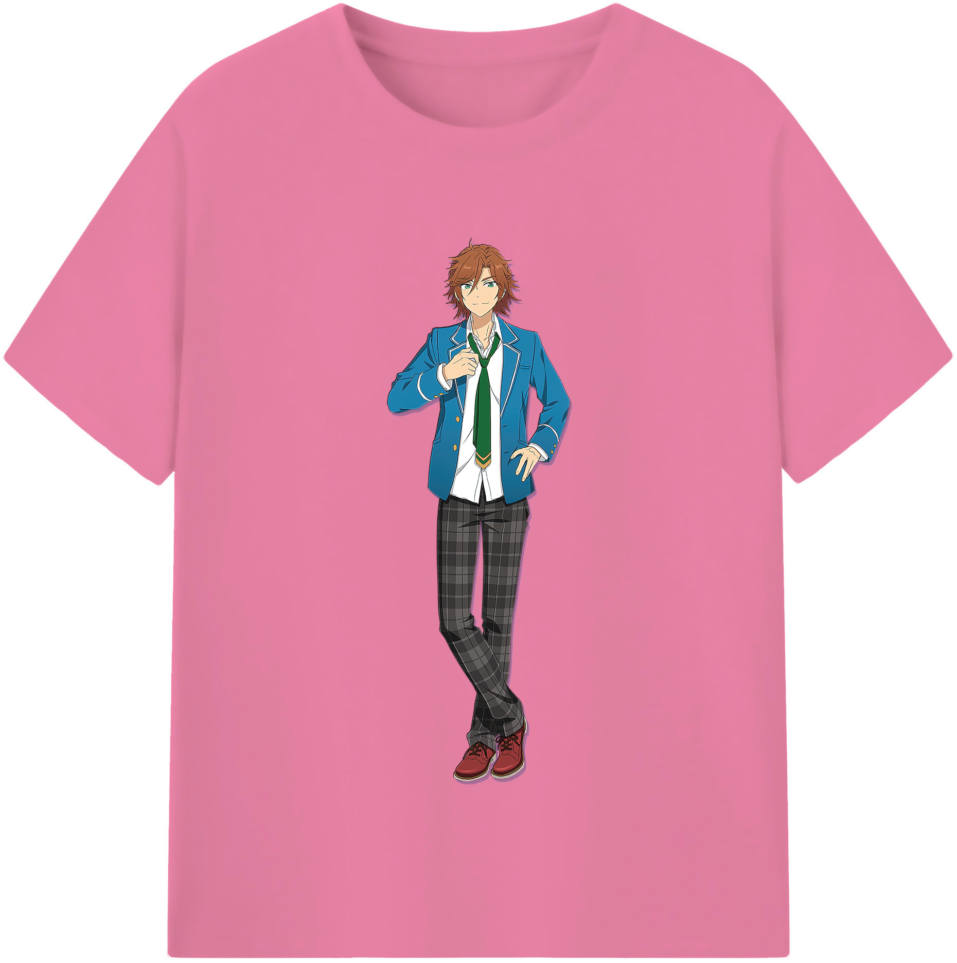 （画像用） あんさんぶるスターズ! Ensemble Stars 綿100％半袖Tシャツ（フロントプリント）